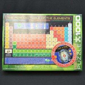 NIB - The periodic table of elements puzzle - 1000 pcs. - 19 1/4" x 26 5/8"